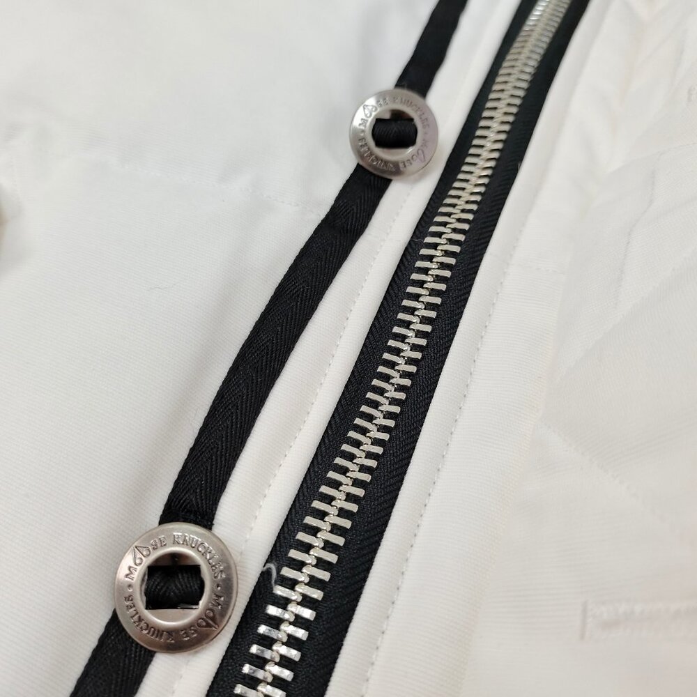 Moose Knuckles White Down Jacket - image 7